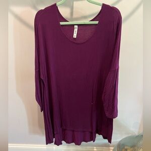 Purple tunic